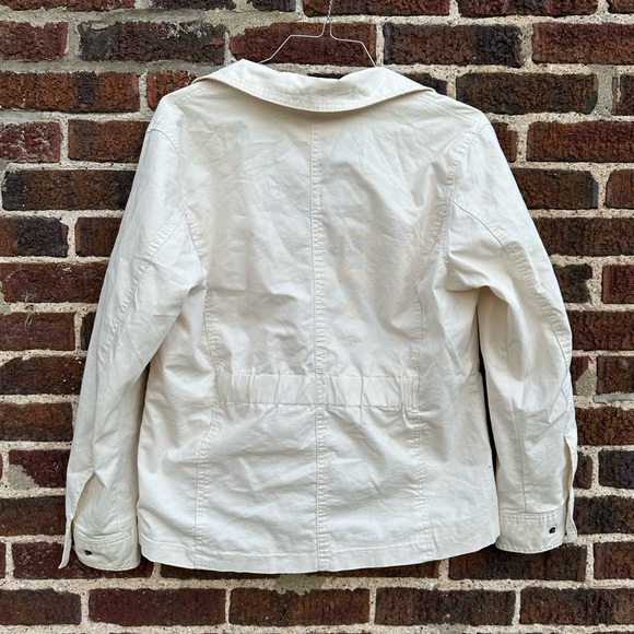 Target Universal Thread white collared utility jacket (size medium) with POCKETS - Picture 5 of 6
